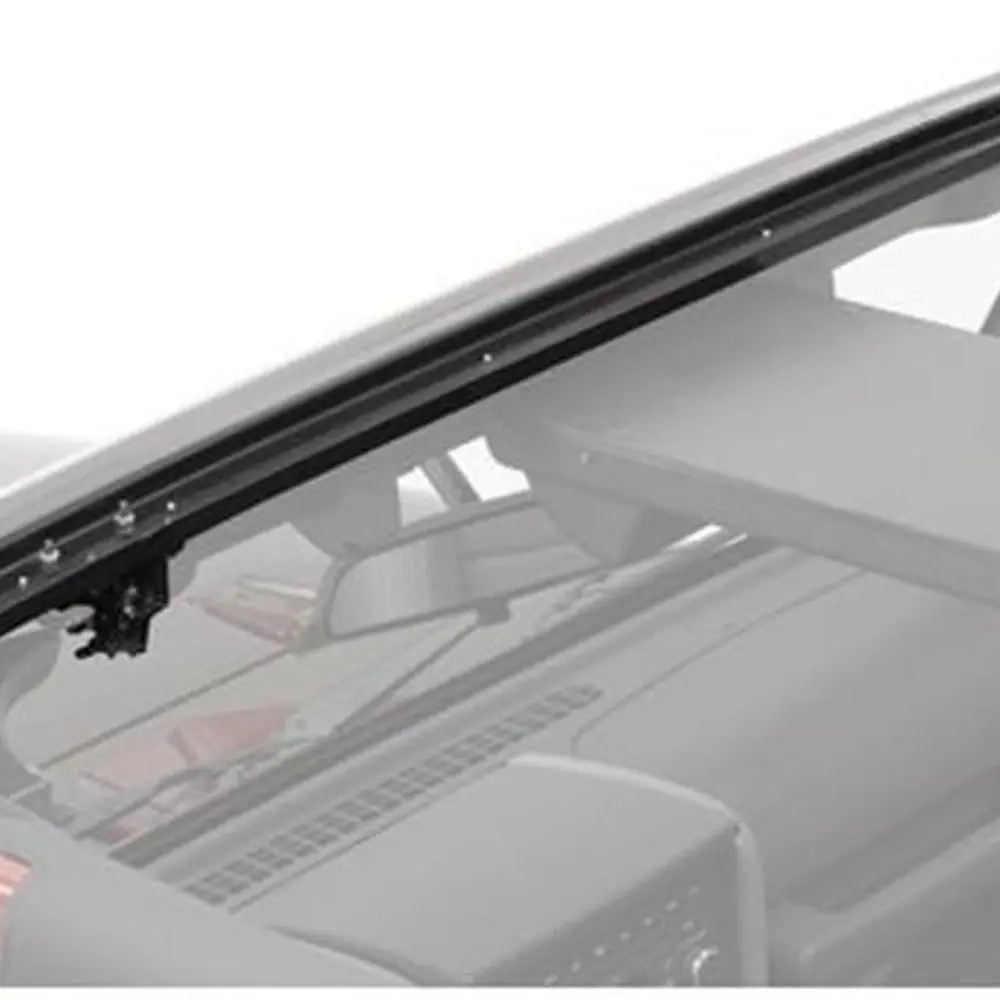 

5124301 No-Drill Header Windshield Channel for 2007-2018 Wrangler JK 2-Door & 4-Door