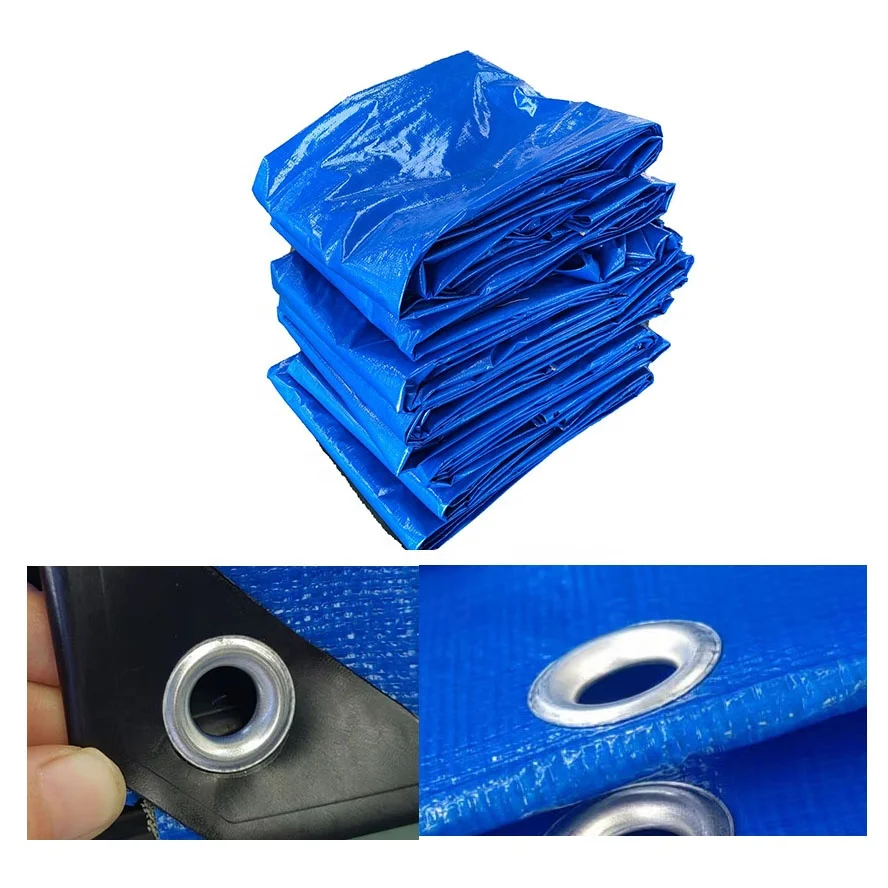 

20x20 30x30 40x40 50x50 Heavy Duty Waterproof Industry PE Coated Tarpaulin Factory Tarp for Truck and Car PE Tarpaulin Covers