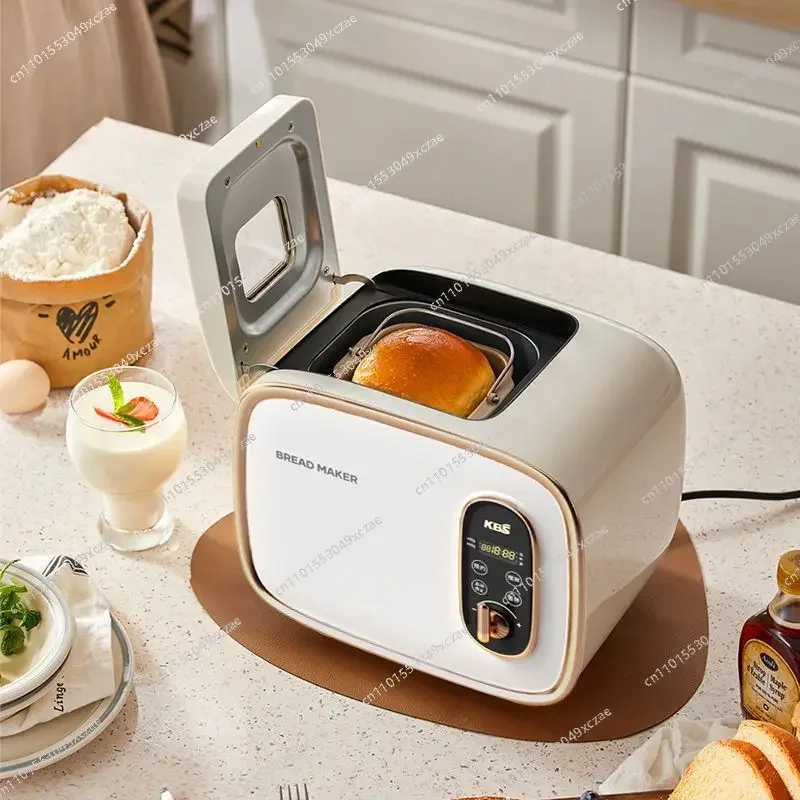 

Fully automatic smart mini bread machine, household, sprinkling fruit and noodles for fermentation, multi-functional small