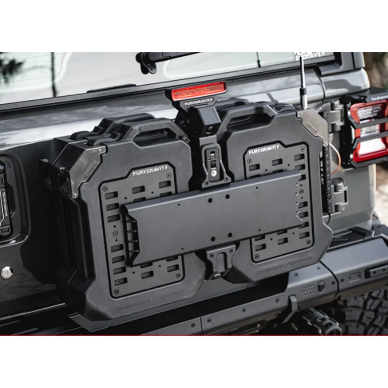 

Aluminum-Magnesium Alloy Outdoor Tailgate Integrated Equipment Kit, Off-Road Universal 4X4 for TANK300 Body Accessories