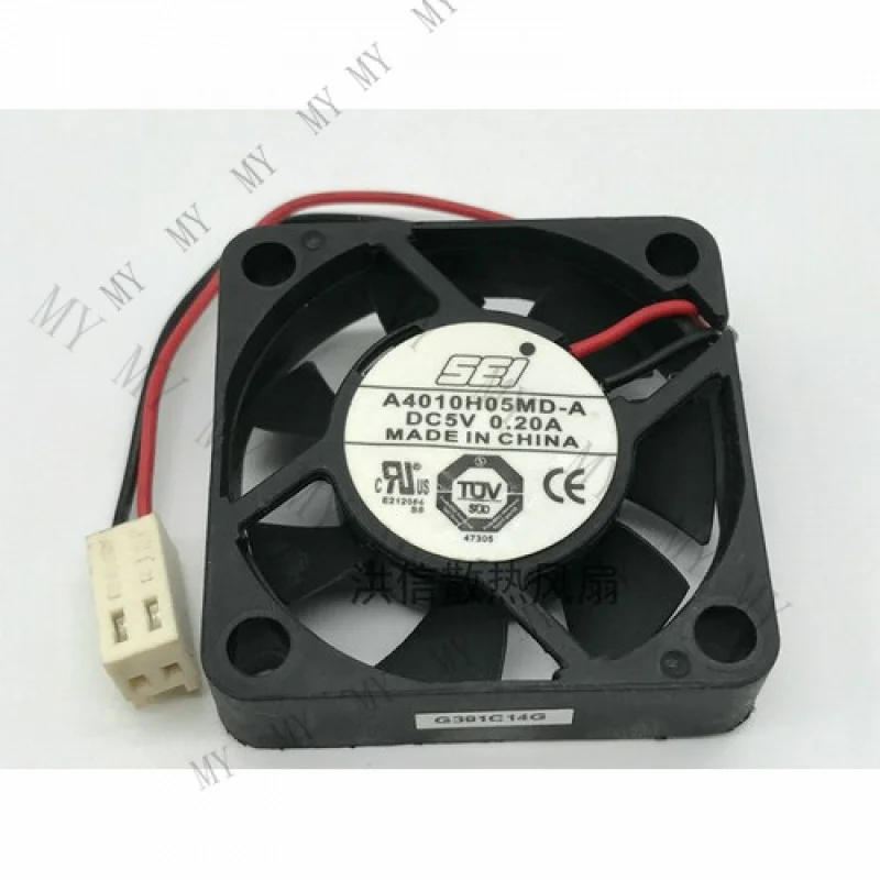 

TT 1 PCS for SEI Fan A4010H05MD-A DC5V 0.20A 4010 40*10MM 4CM 2 Pin cooling fan