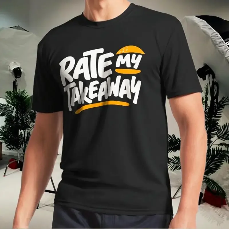 Rate My Takeaway Merch Rate My Takeaway Logo Men's T-Shirt Funny Size S to 5XL