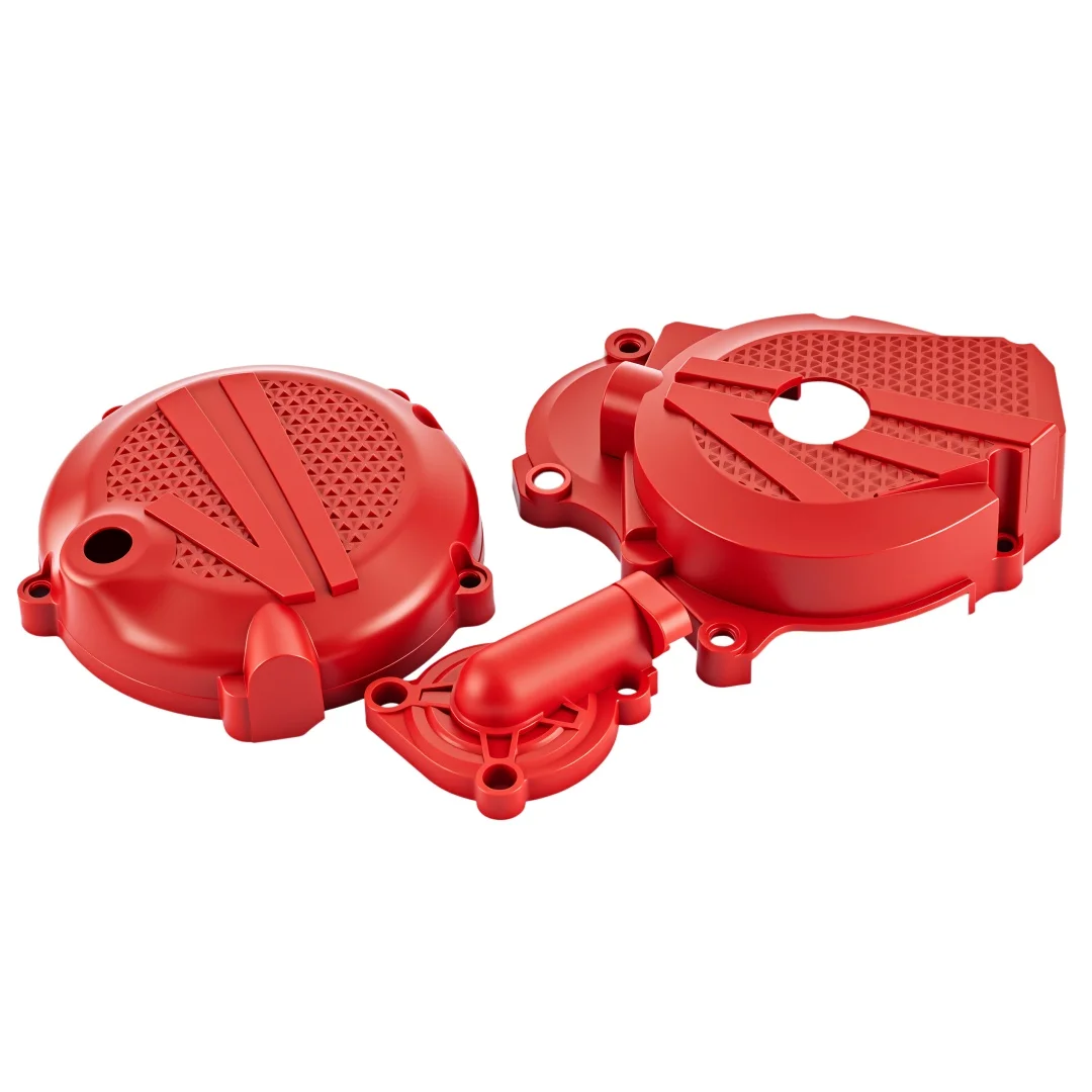 ZUUMAV PA6 Nylon Engine Side Guard & Water Pump Cover, Anti‑Impact Crankcase Case Saver for Zongshen NC450 Dirt Bike