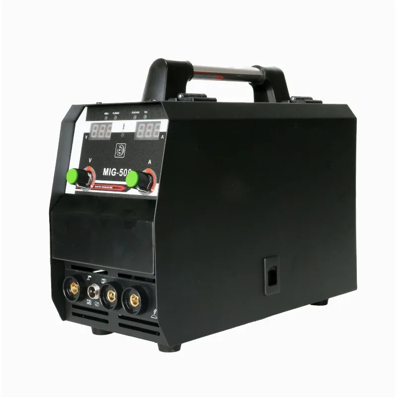 Compact Multifunctional Gasless MIG Welder MIG-550, 120A 220V Inverter Welding Machine Support 5KG Welding Wire Spool