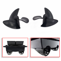 RC Boat Propeller 38mm 2.3mm 3-Blades Left Right PC Prop for RC boat Toy Boat Fishing Bait Boat DIY Boat Model