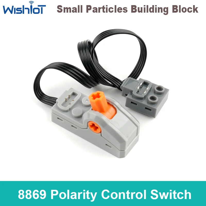 

8869 Polarity Control Switch Technical Power Fucntions Parts for MOC Building Blocks 8869 for LED Light Link Line 8870 and Motor