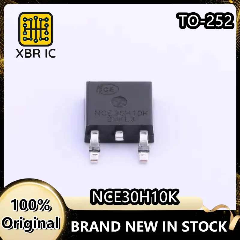 

(30/50 pieces) NCE30H10K NCE30H10 TO-252-2 30V/100A N-channel MOS field effect tube chip switching regulator original spot