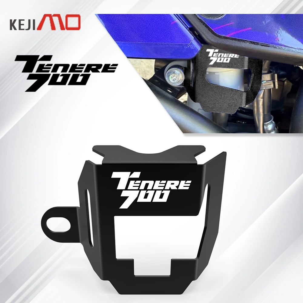For Yamaha Tenere 700 T7 XTZ700 2019 2020 2021 2022 2023 2024 2025 2026 New Motorcycle Rear Brake Reservoir Guard Protector Caps