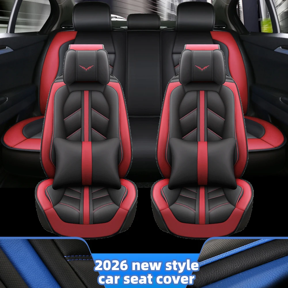 

MH33 car seat cover is suitable for most car accessories car interior seat cover full set of all season universal padding blue g