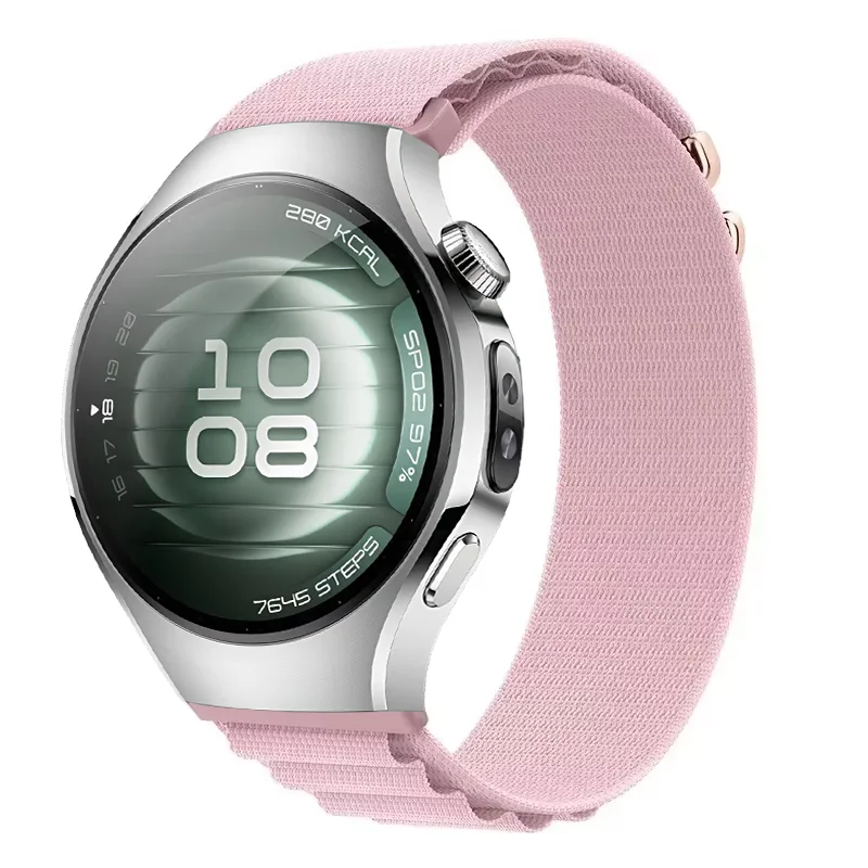 22/20mm Nylon Loop Strap For Huawei Watch 5-4-3/GT4-5-5Pro 46mm Comfortable Durable Wristband For Amazfit Active 2 Bip 6 Correa