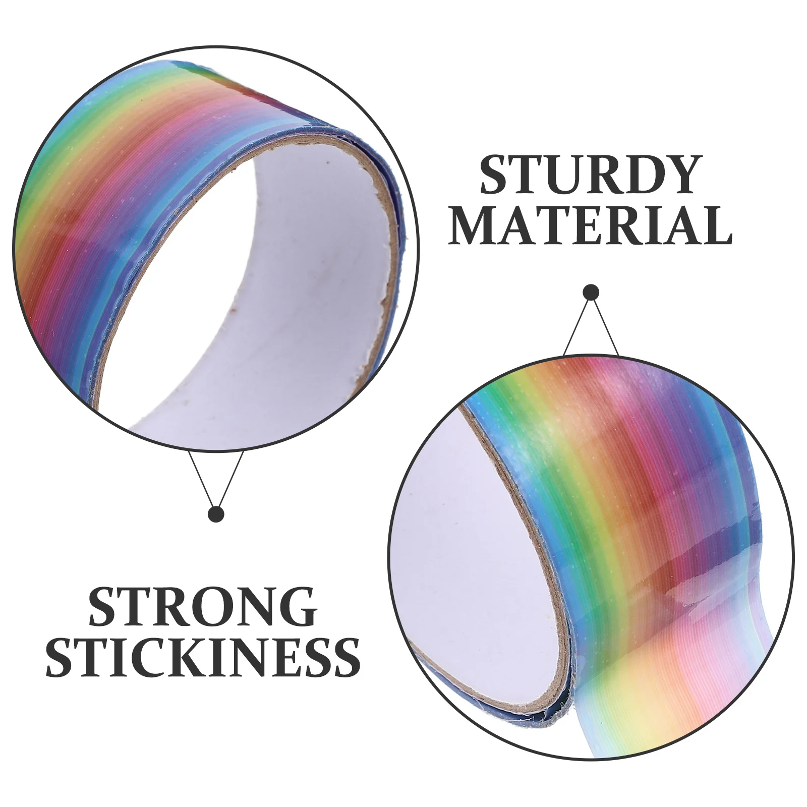 5 Rolls Self Adhesive Ball Tape for Stress Relief Pull String Fun Strong Adhesion DIY Craft Projects Relaxing Fidget Tool on The