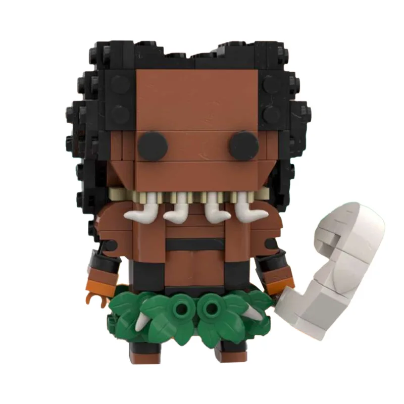 

199 шт. MOC крутые черные люди Brickheadz модель строительного блока подарок на Рождество и день рождения вдохновляет неограниченное количество творчества строительный набор