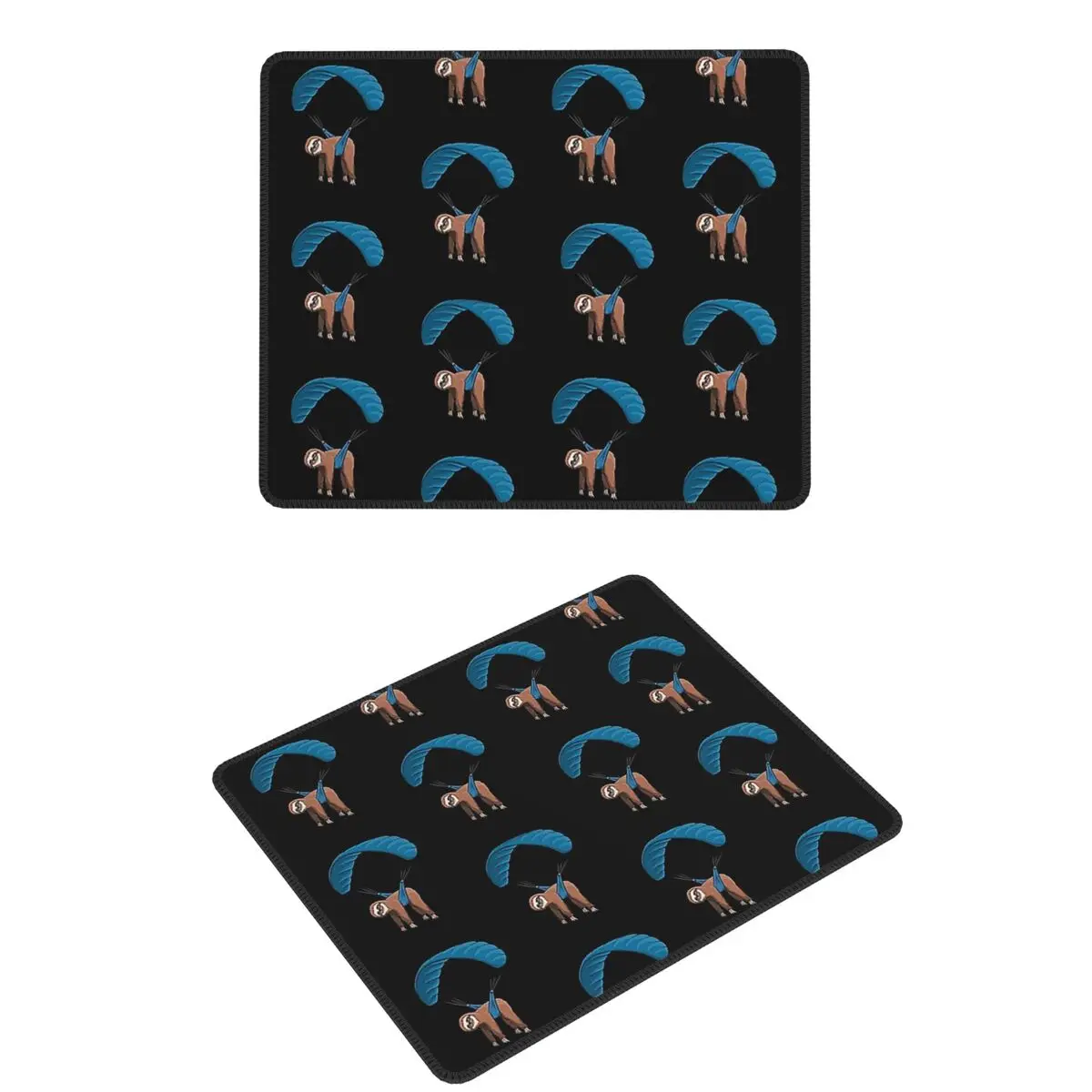 

Paragliding Flying Sloth Sunglasses Skydiver Paraglider Mouse Pad Computer Keyboard Mouse Mat Gaming Laptop Desk Mat Table Mats