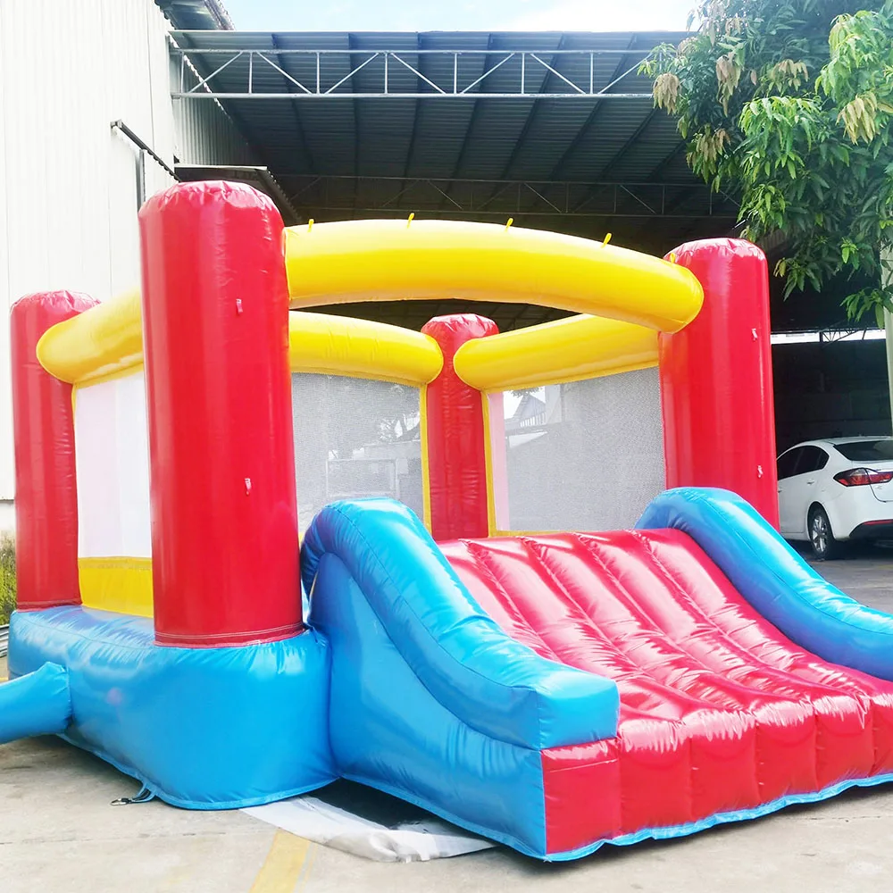 

Commercial Factory Inflatable Mini Bouncer House Inflatable Bouncer Jumping Castle With Slidepromote sales