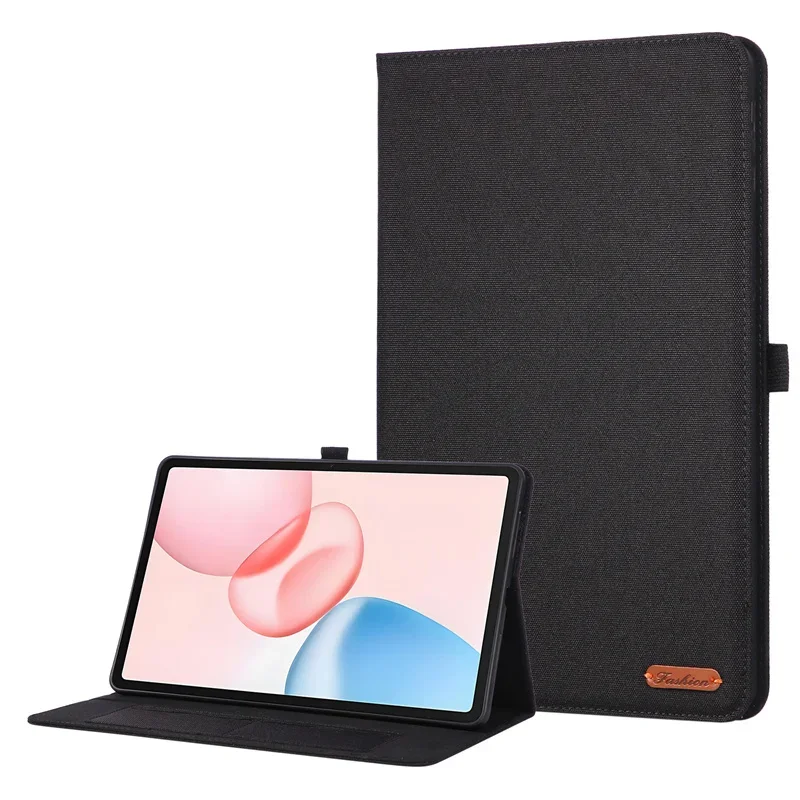 For Honor Pad 10 12.1 2025 Cowboy Fabric Flip Stand Tablet Case For Honor Pad 9 X9A X8A V9 X9 X8 Pro 11.5 Magic Pad 12.3 Cover