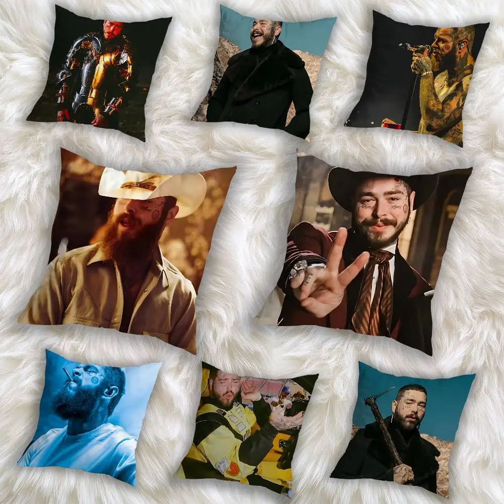 

cool K-King Post M-Malone pillow cover living room sofa cushion cover bedroom room bed pillow cover home decoration