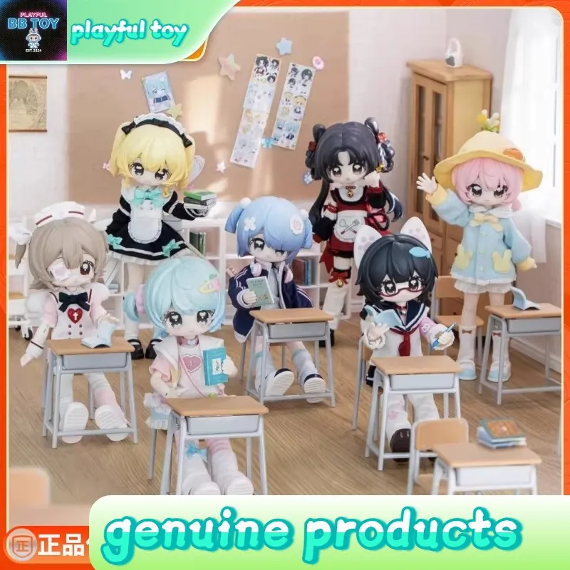 

Оригинальная коллекционная фигурка Little Key Artbook Unveiled Series 1/12 BJD: кукла-сюрприз в слепой коробке, подарок, настольное украшение, аниме-фигурка, игрушка, таинственная коробка