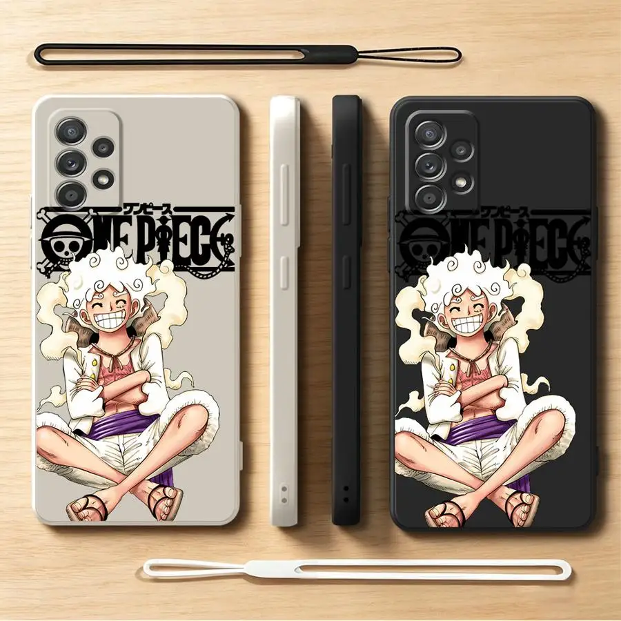 Anime Ones Pieces Case for Samsung Galaxy A15 A16 A17 A12 A27 A52 A35 A24 A36 A26 A13 A14 A34 A51 Phone Cover