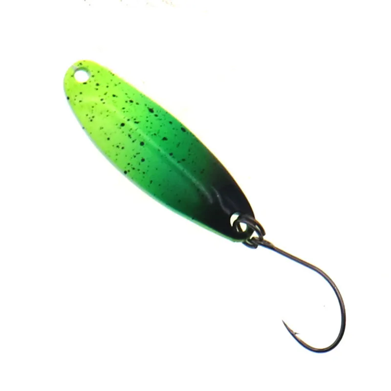 HISTOLURE Trout Area Fishing Lure Spoon Artificial Single Hook wobbler Spinning Baits 3g 38mm  Spoon For Trout Bass Pesca Tackle