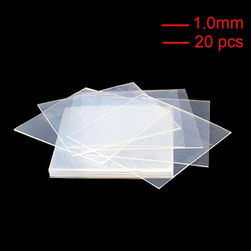 Denta Material Hard Vacuum Forming Plate Matrix Bands Denta Retainer Slice 2.0mm 1.5mm 1.0mm Dentist Material