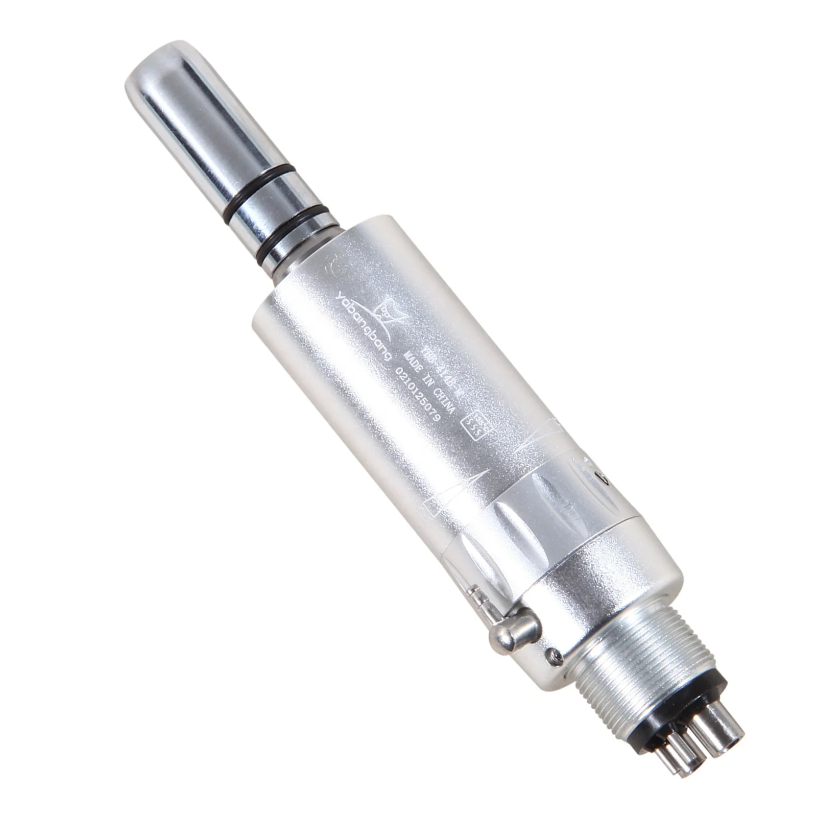 Hot Sale! N-S-K Style Den tal 1:1 E-type External Spray Air Motor 4 Holes Slow/Low Speed Handpiece Sliver