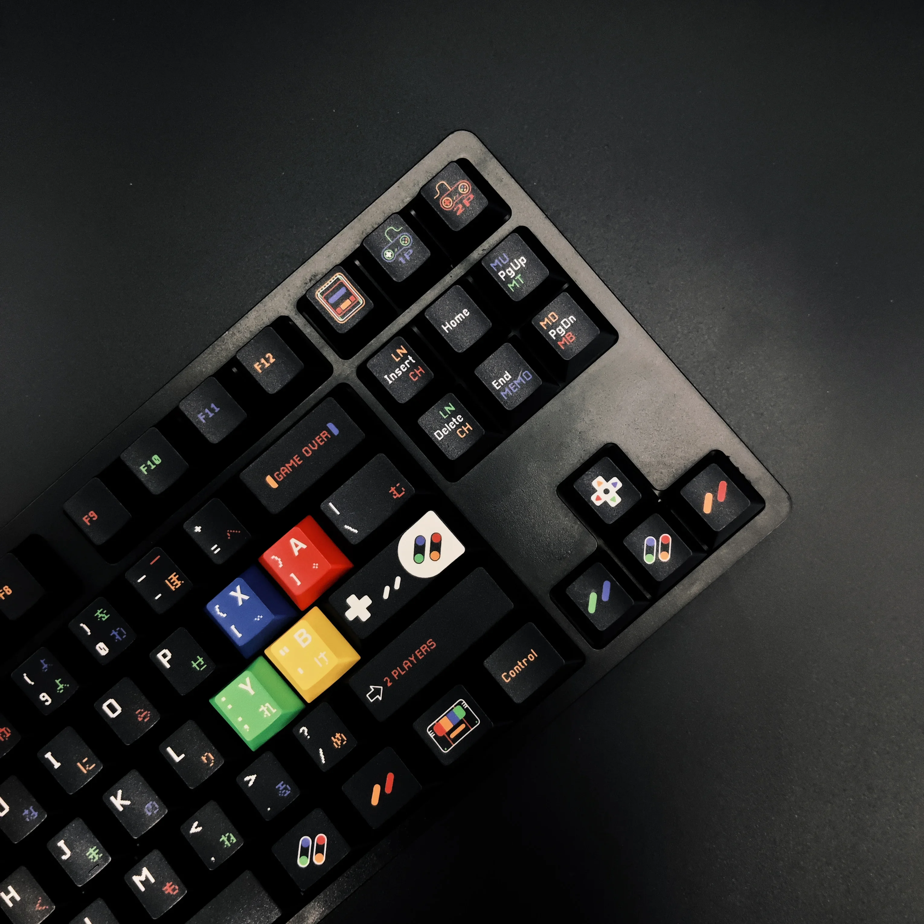 

SFC Keycap Черный Оригинальный Высота 142 Клавиши PBT Сублимационная Адаптация WOOTING ATK Mega Lion