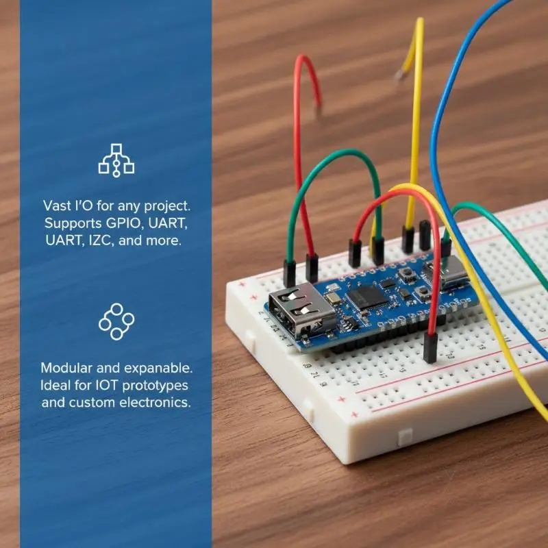 RP2350 Development Board USB-A Based V2 Microcontroller Processor for Smart City IoT Node Development Professional Engineer Use