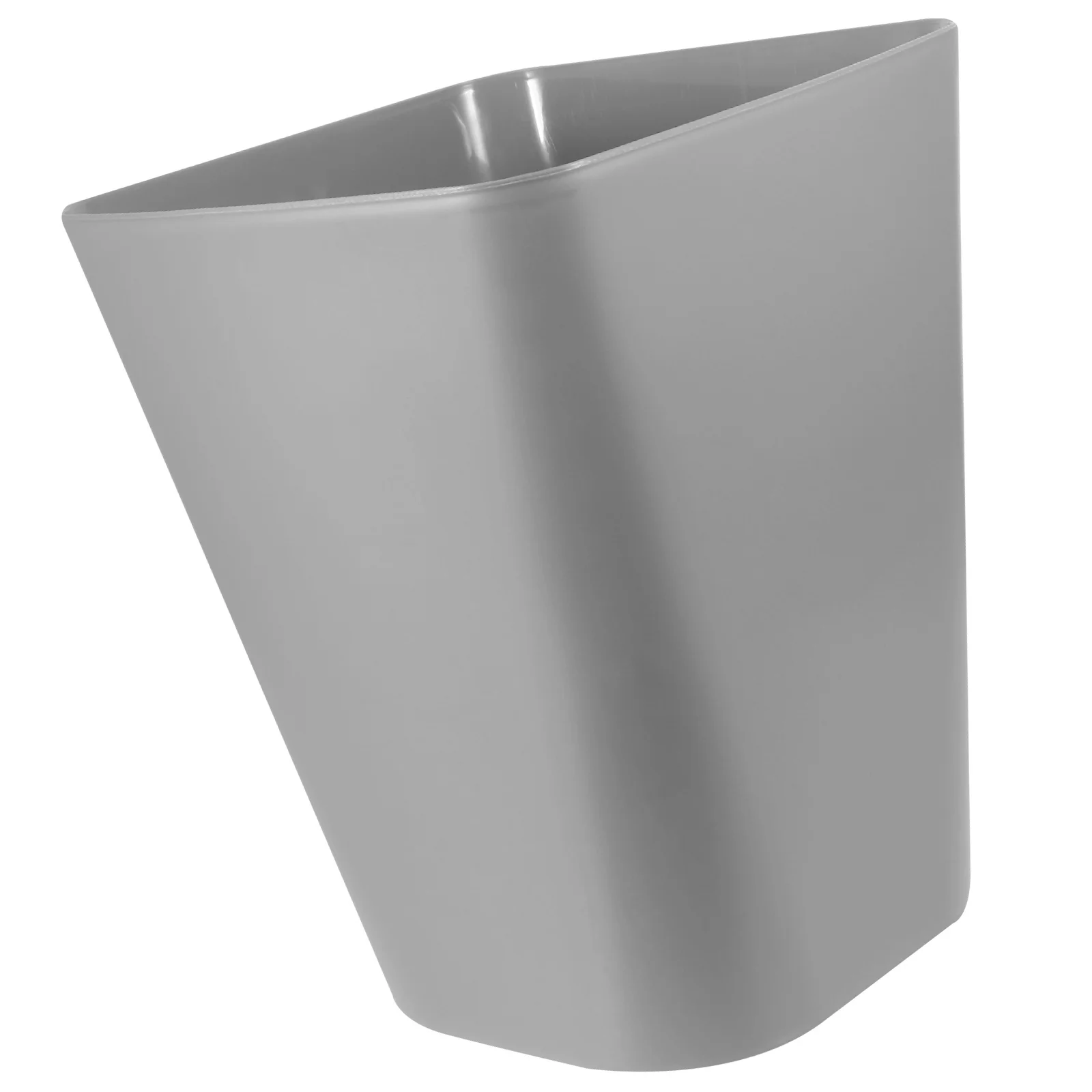 

5L Square Garbage Bin Sturdy Plastic Trash Container for Desk Dorm Room Bathroom Home Office Trash Can Compact Waste Basket