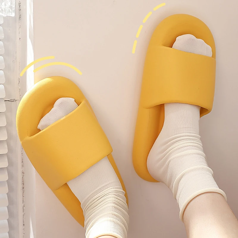 

Cloud Slippers Men House Woman Platform Home Non Slip Flip Flop Slides Indoor Beach Outdoor Women Summer Ladies Shoes Female