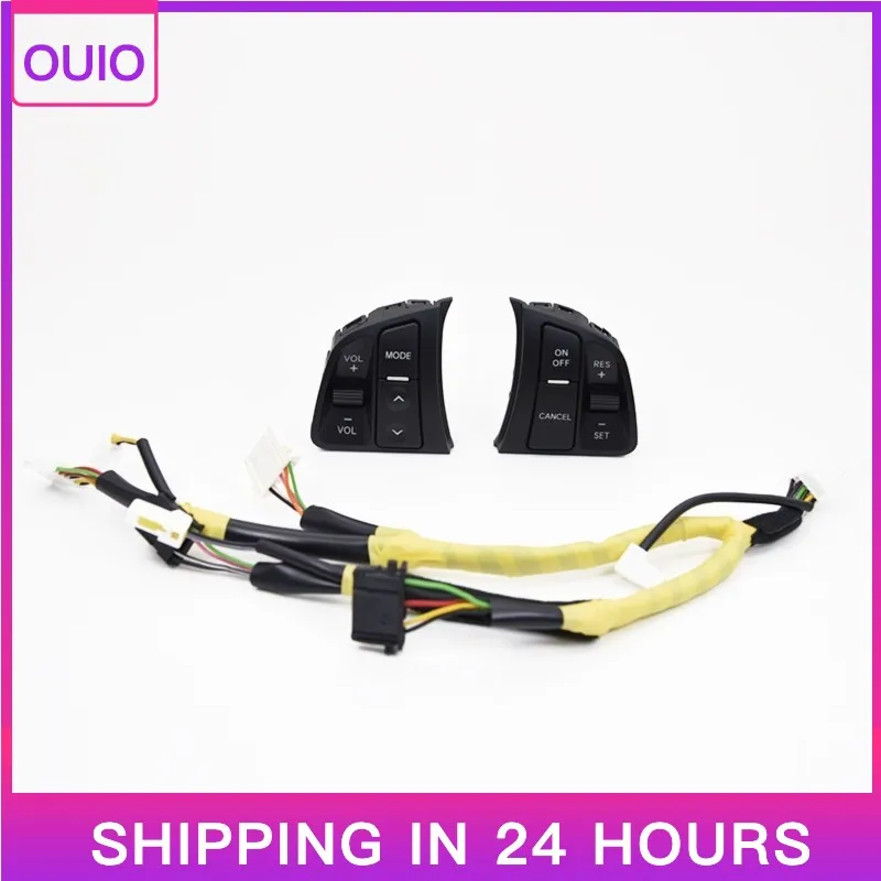 OUIO Car For Kia K5 2011-2013 Optima Steering Wheel Button Volume Adjustment Cruise Control Switch 96710-2T000 96700-2T0