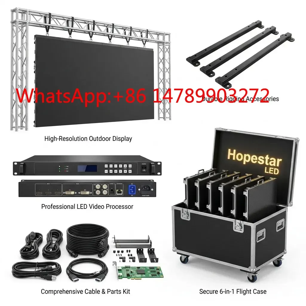 Cost Effective Modular Panel Outdoor Event Rental Large Format Advertising Billboard
