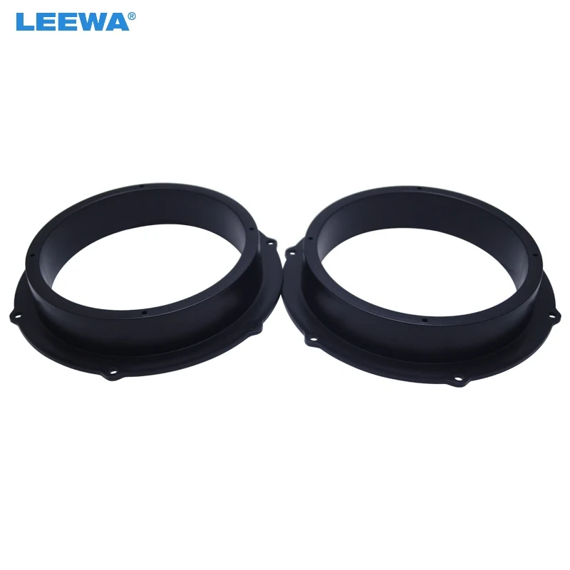 

FEELDO 1pair 6.5 Inch Speaker Spacer Horn Pad Mounts Adapter For Volkswagen Magoton For Skoda Mat Solid Adapter