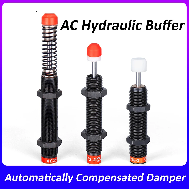 Pneumatic Parts Oil Hydraulic Buffer AC Series Hydraulic Shock Absorber for AC1410 AC0806 AC2020 AC1425 AC1416 AC1008 Damper