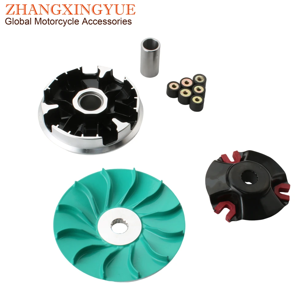 Racing Variator Kit With Roller Weights 10g For MBK Booster 100 Nitro Ovetto 100cc 4VP 2-Stroke Scooter