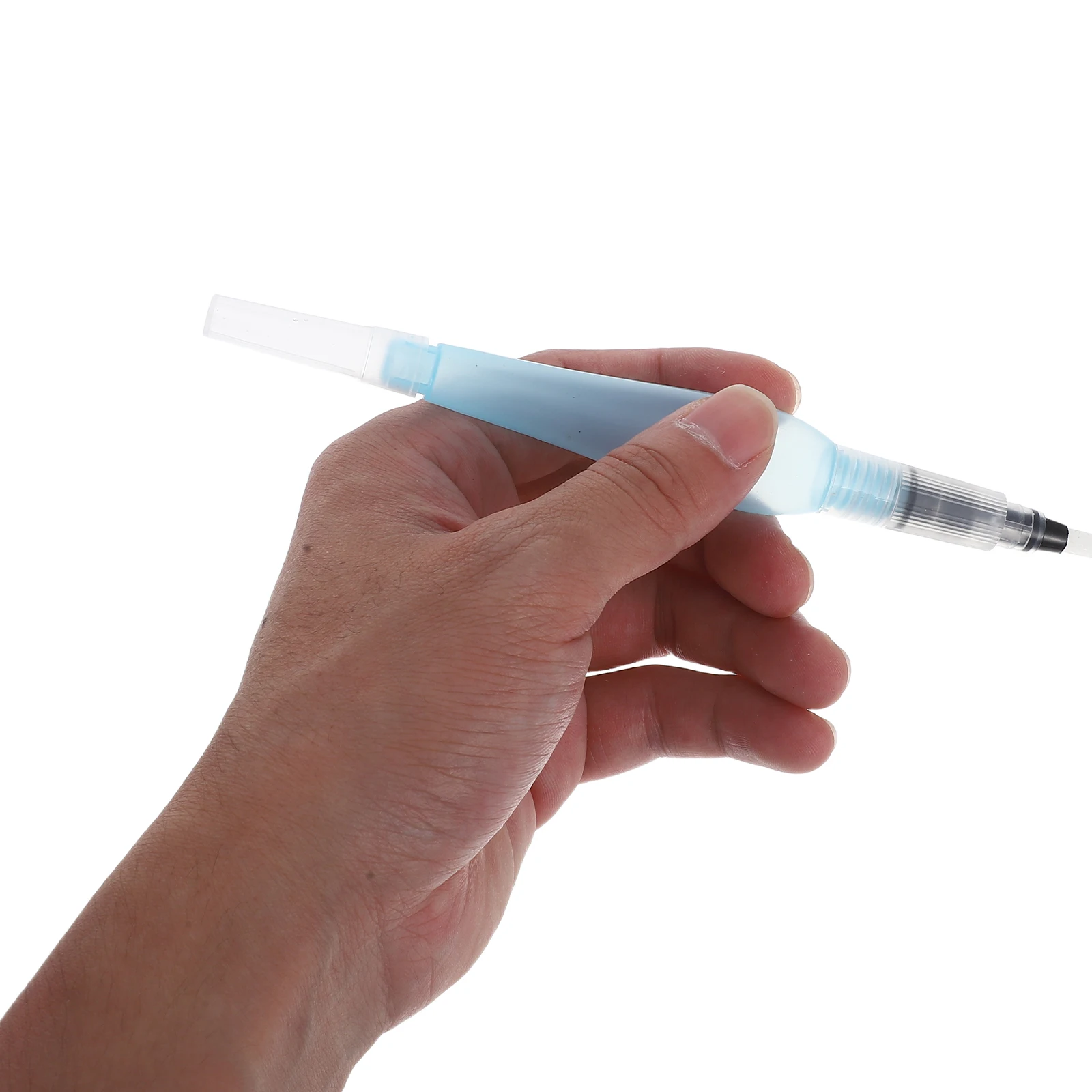 

10Pcs Refillable Watercolor Brush Pens Ergonomic Design for Painting Sketching Calligraphy Portable Creative Tools