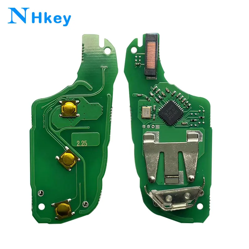 Ключ NH HU83/VA2 Blade 3Button NCF296xM Filp дистанционный автомобильный ключ для Citroen Aircross C3 C4 Cactus Berlingo седан/SUV 4A чип 433 МГц ﻿