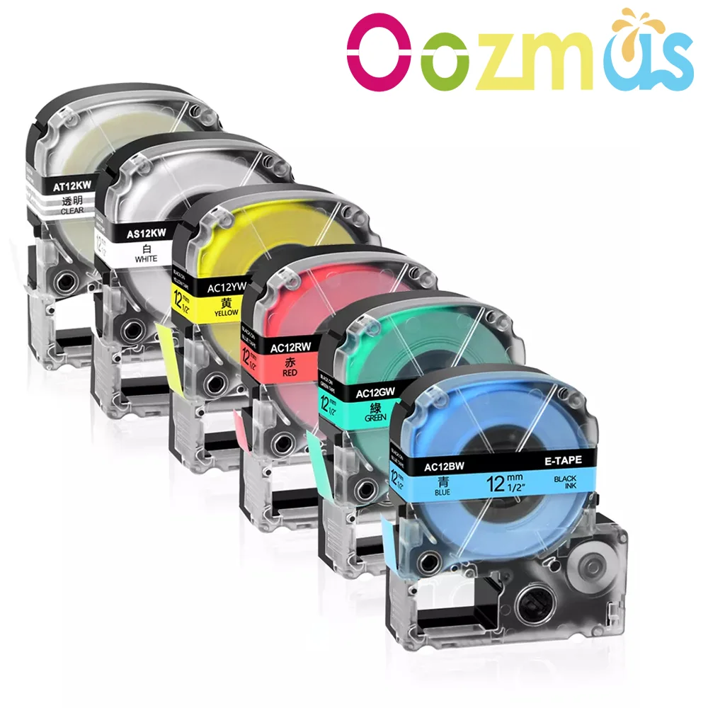 

12 мм ST12KW SS12KW SC12YW SC12BW фотография, Совместимость с Epson