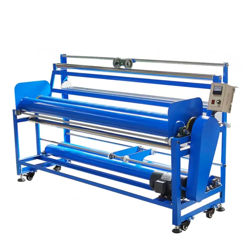 Special Fabric Clothing Inspection Machine New fabric Rewinding Equipment with Motor for Clothing Industry