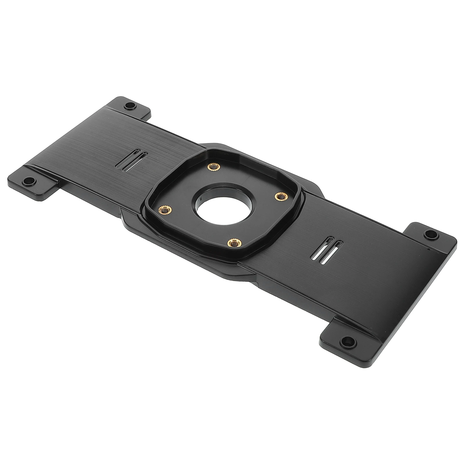 

Dash Cam Mount Bracket Rear View Mirror Arm Black Plastic Backplate for Car Driving Recorder Adjustable Angle Support