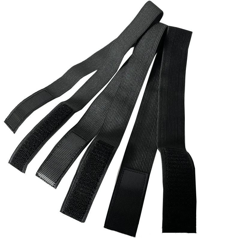 100pcs Custom Logo Lace Wig Wrap Grip Band Headband Custom Glueless Non Slip Adjustable Elastic Edges Wig Band for Wigs