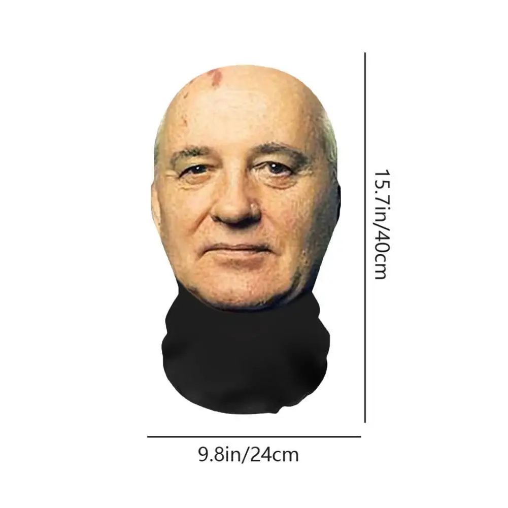 1 stks Creatieve 3D Gedrukt Volgelaatsmasker Hoofd Fit Elastisch Doorzichtig Masker Mesh Masker Props Kostuum Voor Feestartikelen Cosplay