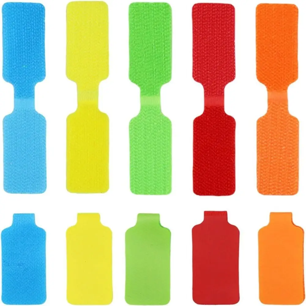 20Pcs Pcs Nylon Cable Labels Writable Function Waterproof Wire Labels Durable Self Adhesive Cable Management Cord Management