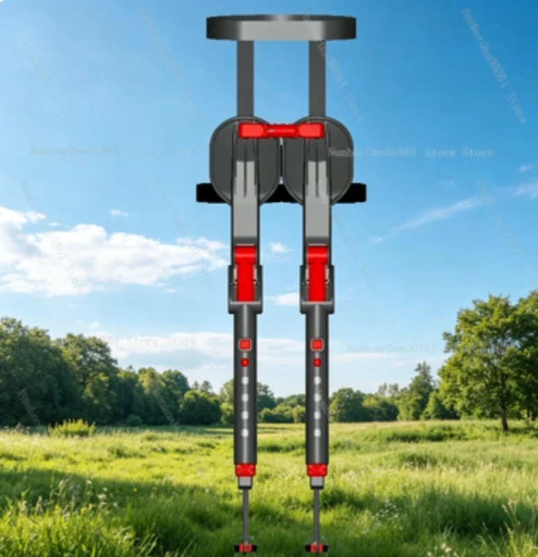 Wearable Exoskeleton  Stool Portable Lightweight Folding Standing Support Chair for Outdoor Work 150kg Load
