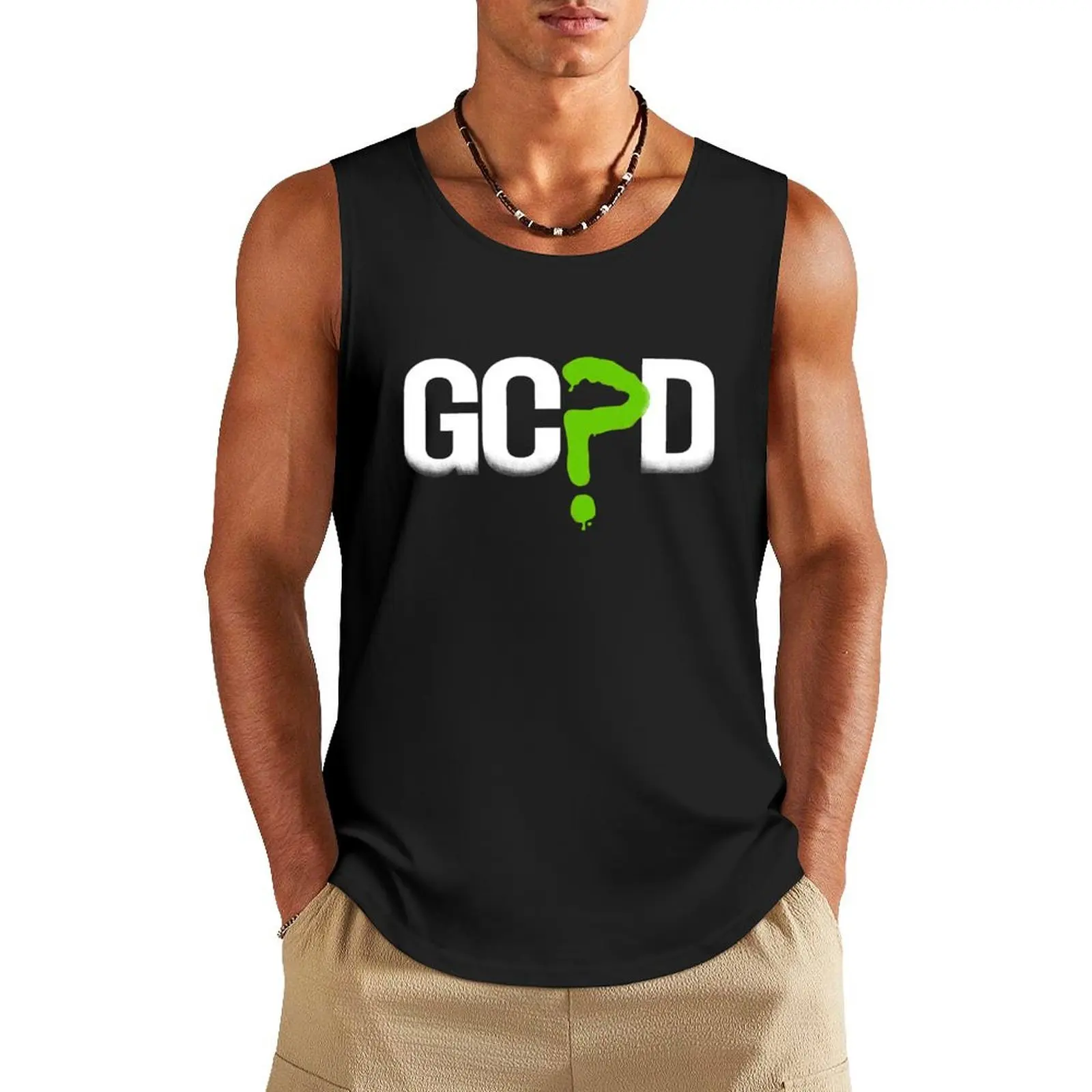 

GCD Tank Top Men's summer clothes Working vest Vest