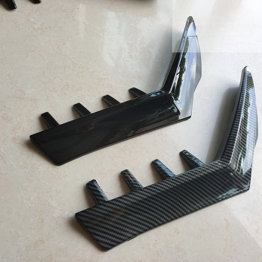 For Volkswagen Golf 8 MK8 Car Side Wing Rear Spoiler Stabilizer Window Trim Strip Diffuser Exterior Mod Auto Accessories Parts
