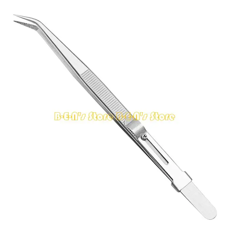 Y1AD Unique Design Tweezer Straight Tweezer & Locking Curved Tip Tweezer