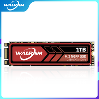 WALRAM M.2 SSD NGFF 128GB 256GB 512gb 1TB M2 SATA SSD 2280 SATA3  Internal Solid State Drive Hard Disk for Laptop