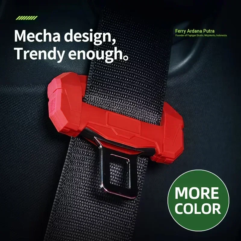 universal Car seat belt buckle protective cover Safety plug silicone cover anti-scratch interior anti-collision noise reduction