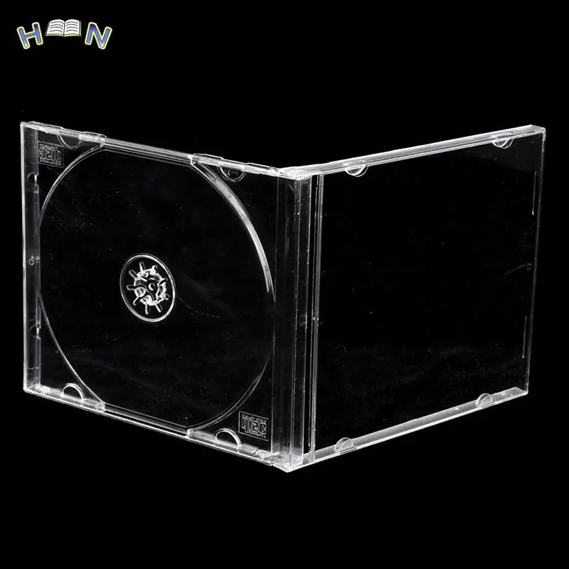 1PCS ReadStar Transparent Plastic Single Piece disc case CD case, thickened CD DVD disc box, Disc box