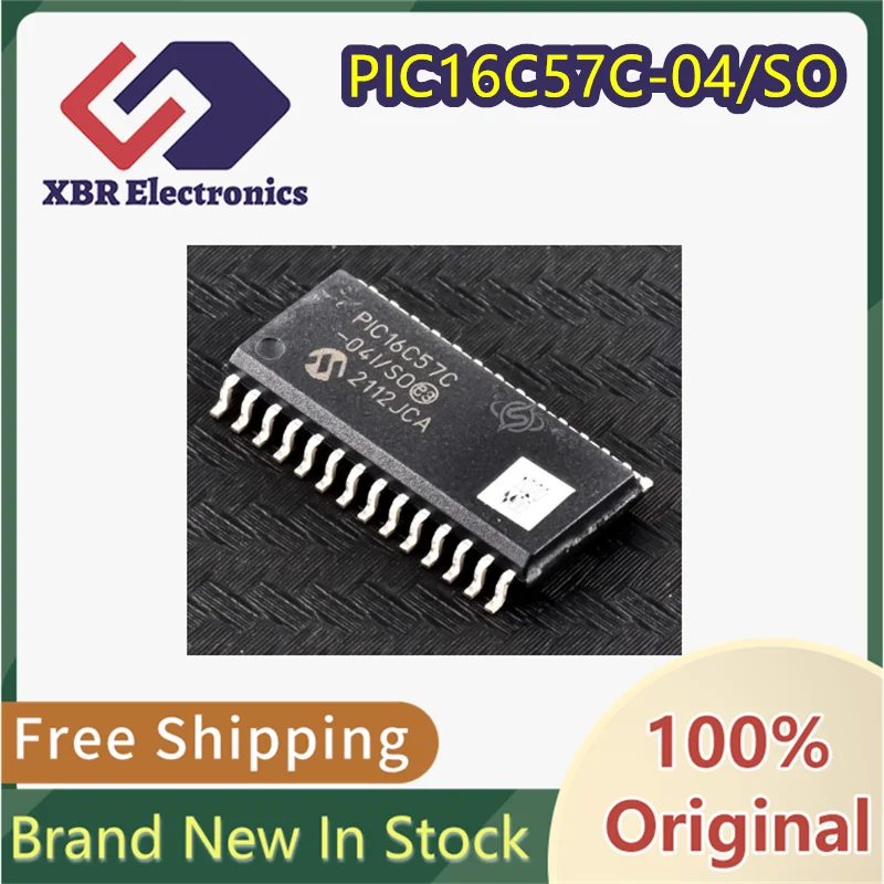 

(1/5 piece) PIC16C57C-04/SO PIC16C57C SOP-28 Microcontroller Brand New Genuine Product In Stock Free Shipping